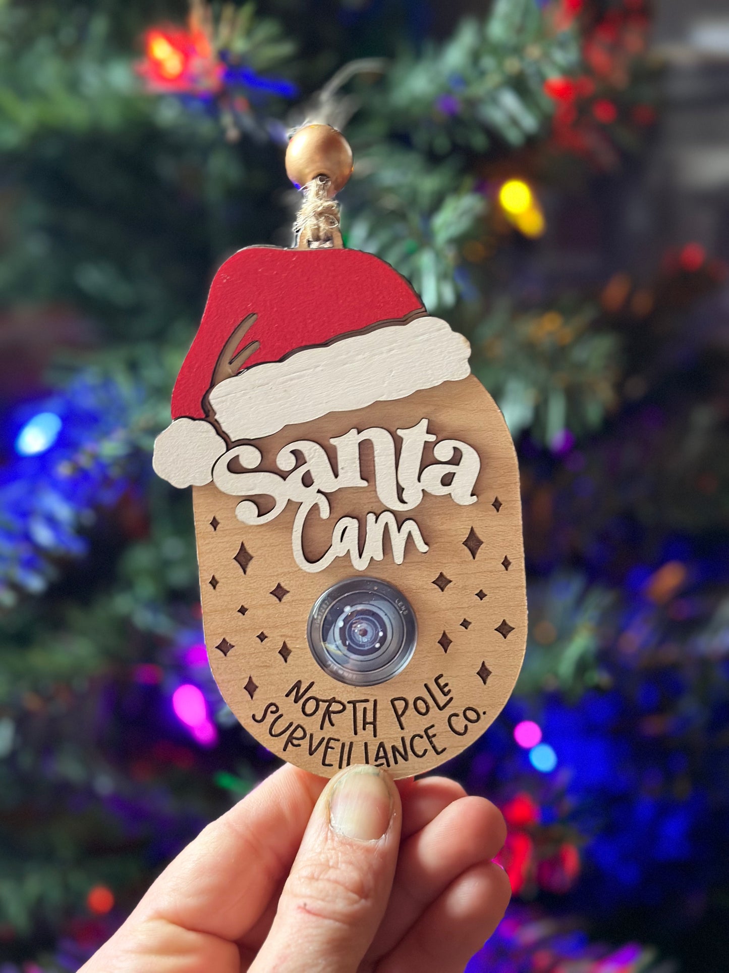 Christmas Cam Ornament