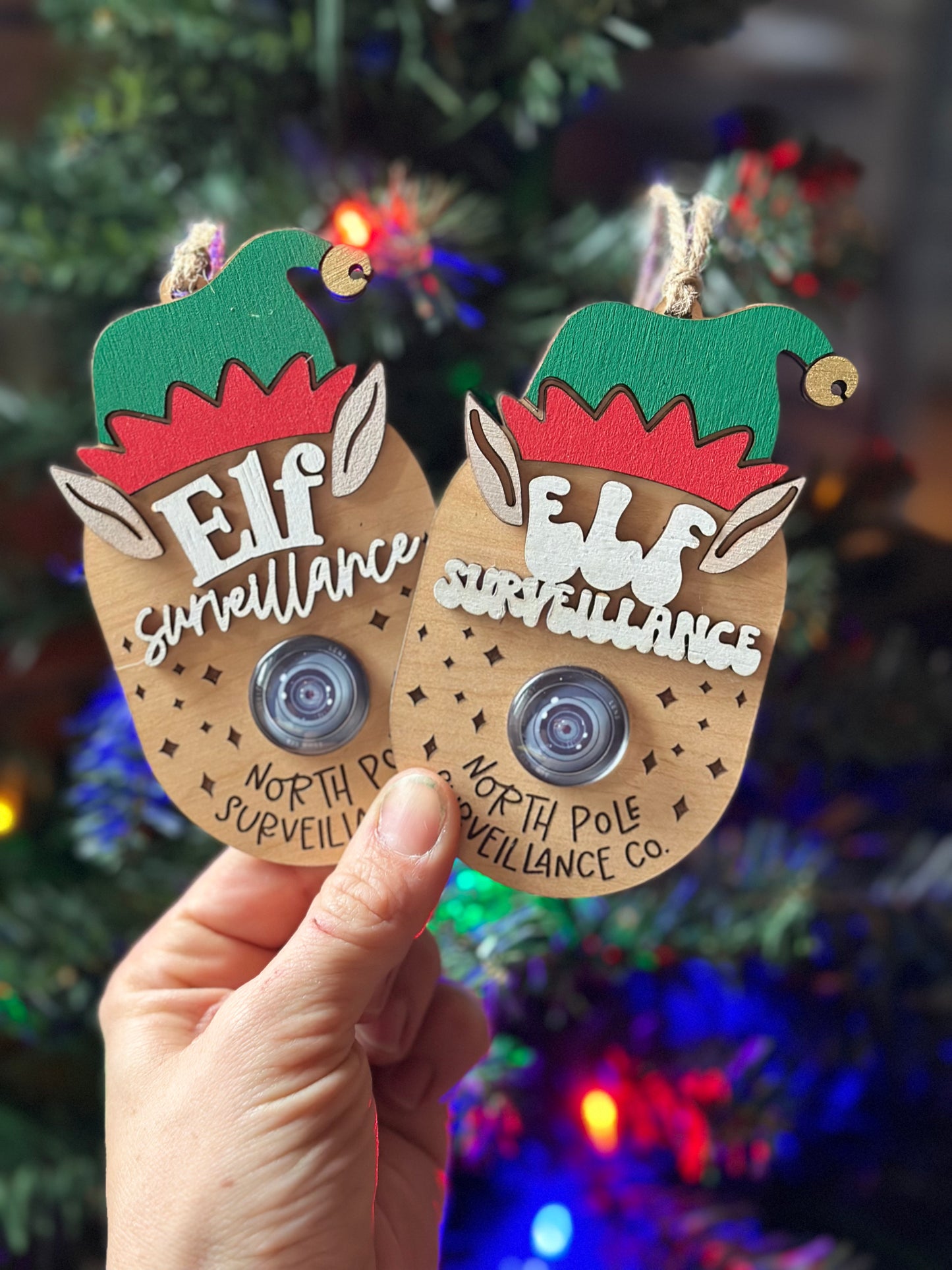 Christmas Cam Ornament