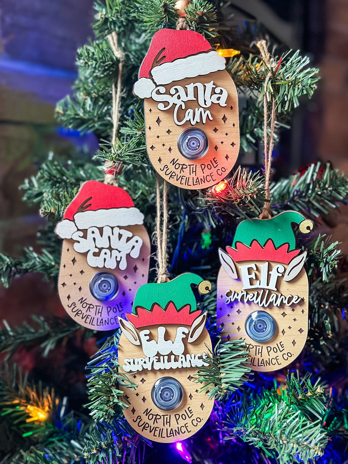 Christmas Cam Ornament