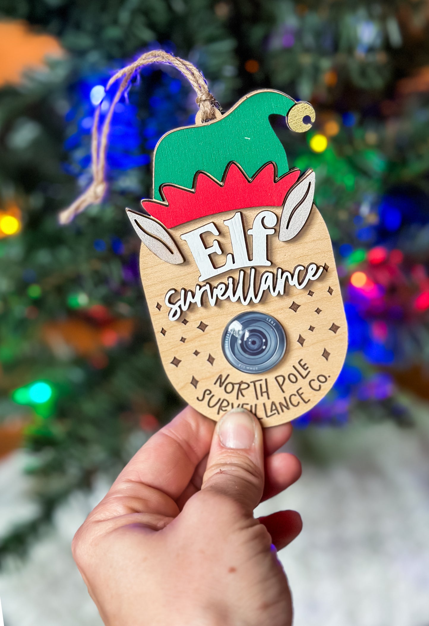 Christmas Cam Ornament