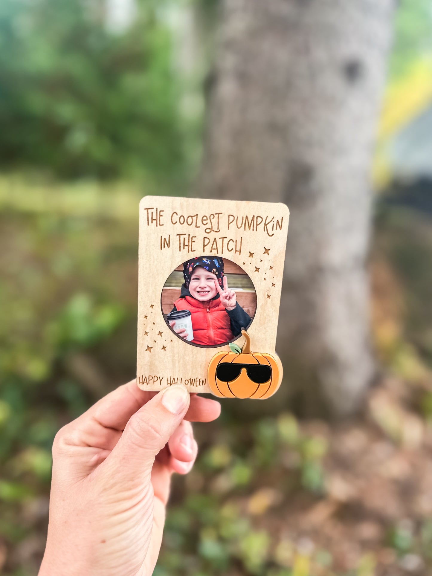 Halloween Photo Fridge Magnets