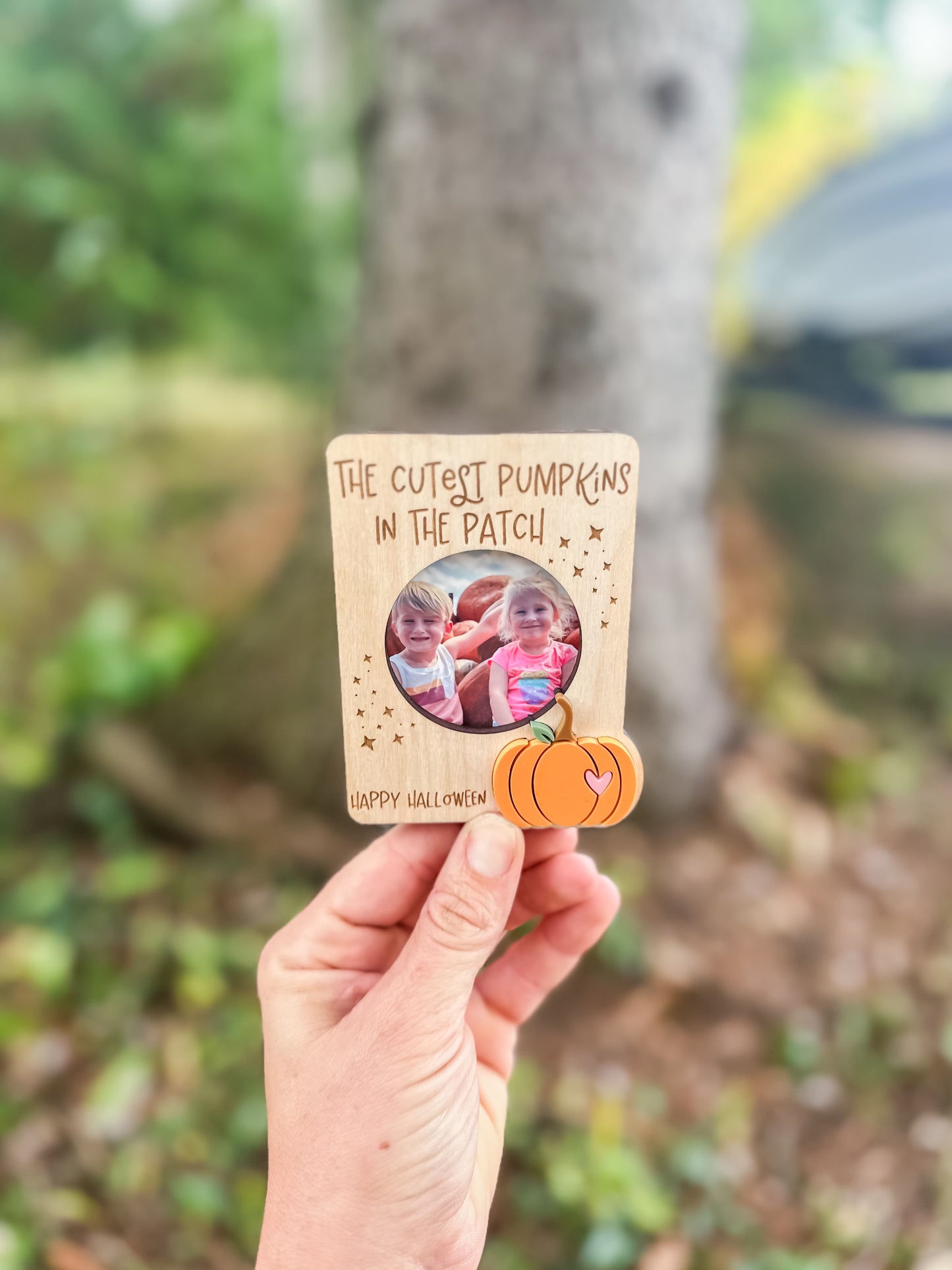 Halloween Photo Fridge Magnets