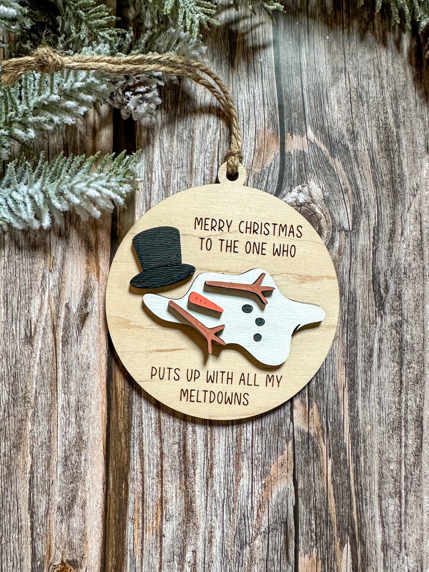 Meltdown Ornament