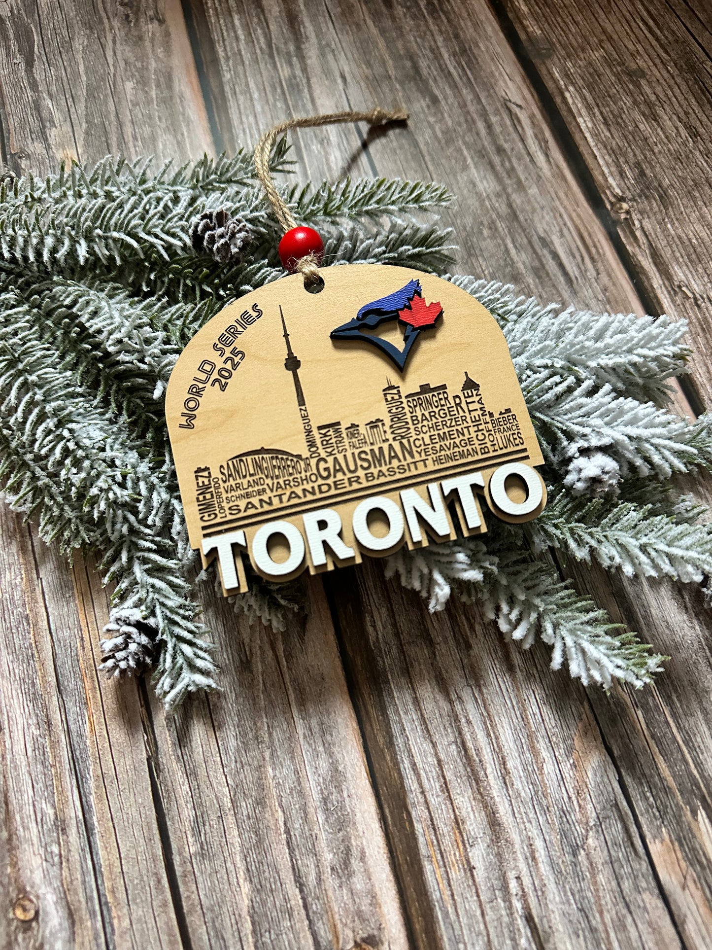 Blue Jays 2025 World Series Ornament – Limited Edition