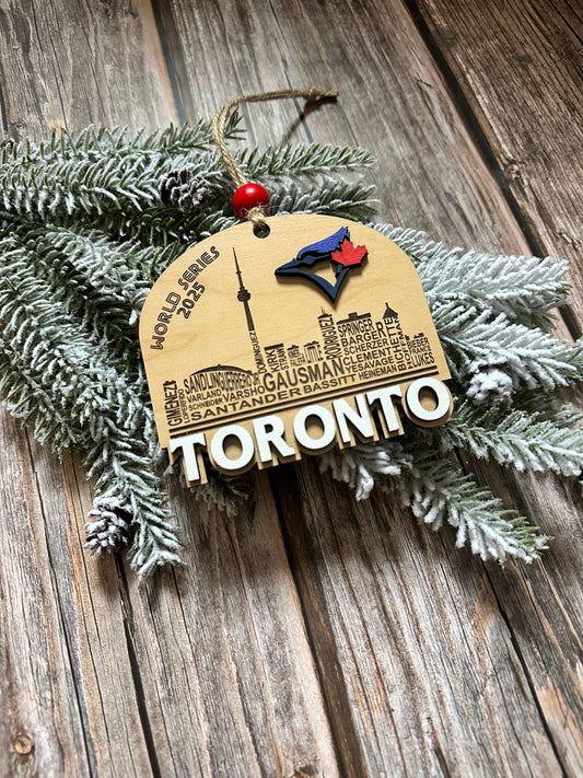 Blue Jays 2025 World Series Ornament – Limited Edition