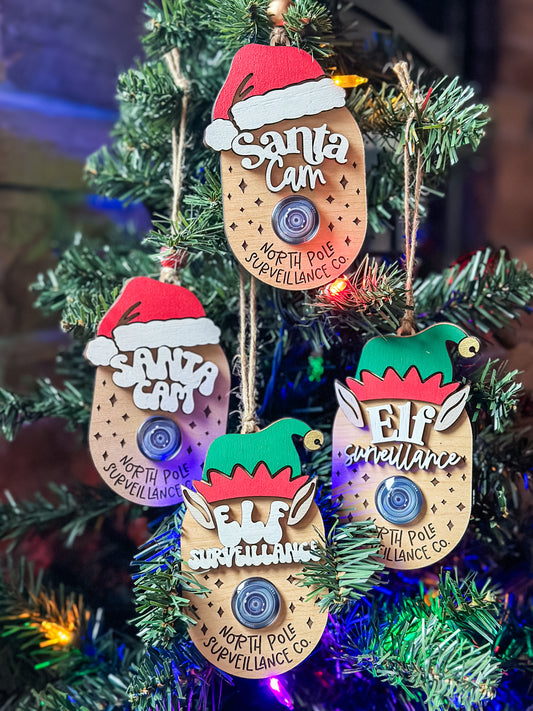 Christmas Cam Ornament
