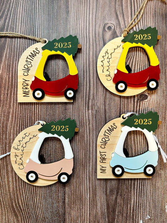 Cozy Coupe Christmas Ornament