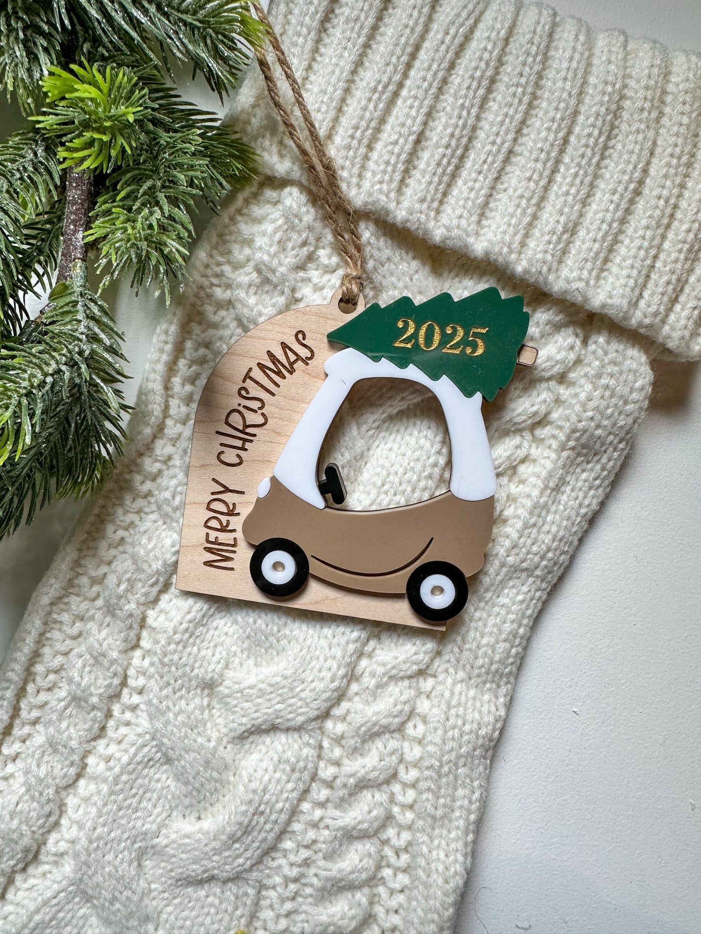 Cozy Coupe Christmas Ornament
